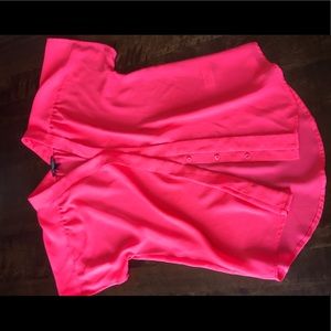 Express XS Neon Pink Blouse